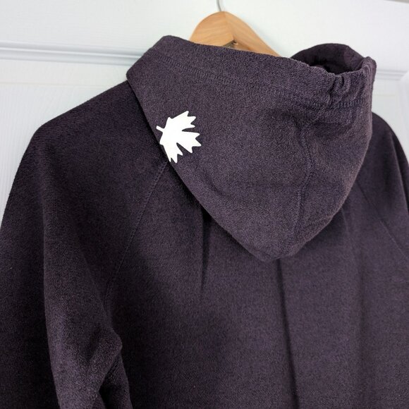 Roots Cooper Kanga sweatshirt hoodie purple size XS - Picture 3 of 16